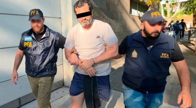 Sobrino de exjefe naval busca frenar extradición desde Argentina