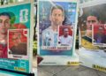 Intervienen exposición del Mundial 2026 con imágenes de políticos señalados por EU