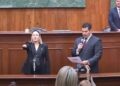 Sinaloa nombra a Yeraldine Bonilla como gobernadora interina tras licencia de Rocha Moya