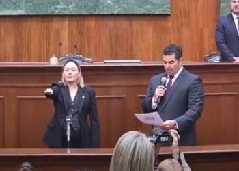 Sinaloa nombra a Yeraldine Bonilla como gobernadora interina tras licencia de Rocha Moya