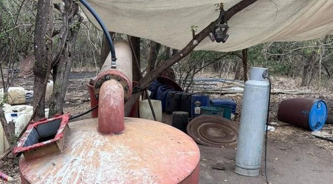 Marina desmantela laboratorio clandestino en Michoacán; aseguran equipo para fabricar drogas sintéticas