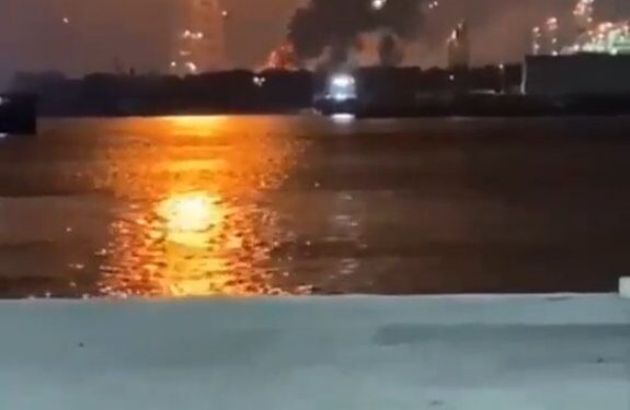 Reportan nuevo incidente con fuego en la refinería Dos Bocas en Tabasco