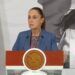 Sheinbaum reporta baja de homicidios, mantiene diálogo con la CNTE y cancela reunión con funcionario de EU