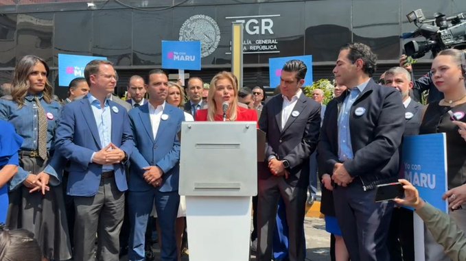 Maru Campos comparece ante la FGR y denuncia presunta persecución política