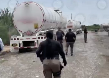 FGR decomisa millonario cargamento de posible combustible ilegal en Cadereyta