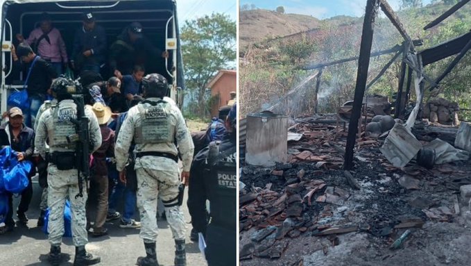 Violencia en Atlixtac obliga a familias a refugiarse en Guerrero