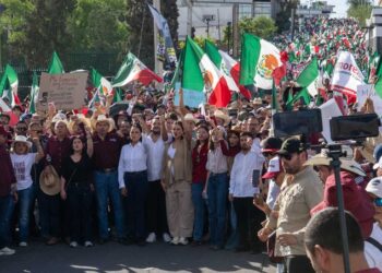 Morena y PAN chocan en Chihuahua por protestas contra Maru Campos