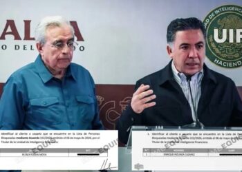 Reportan bloqueo de cuentas a Rocha Moya y funcionarios investigados por EU