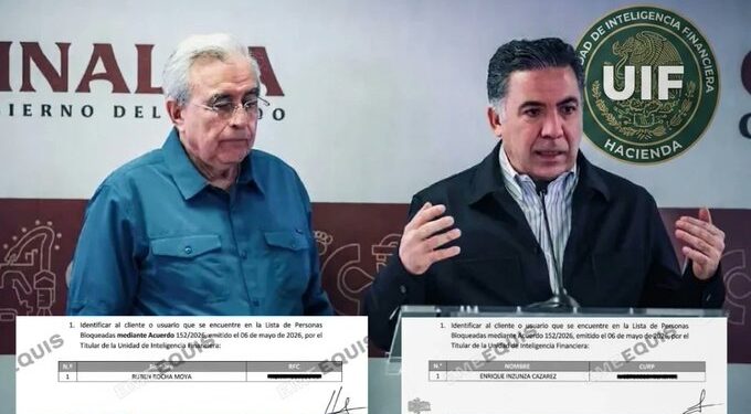 Reportan bloqueo de cuentas a Rocha Moya y funcionarios investigados por EU