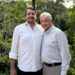 AMLO reaparece junto a su hijo Andrés Manuel López Beltrán en una nueva fotografía difundida en redes