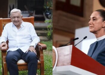 AMLO respalda a Sheinbaum y acusa intervención de EU para debilitar a Morena: “Que regrese el otro Trump”