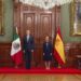 Felipe VI visita Palacio Nacional y se reúne con Sheinbaum para reforzar la relación bilateral