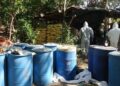 Aseguran laboratorio de drogas sintéticas en Puebla; decomiso supera la tonelada de narcóticos