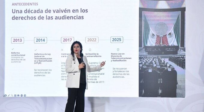 Lineamientos de derechos de las audiencias generan debate; Sheinbaum niega restricciones a la libertad de expresión