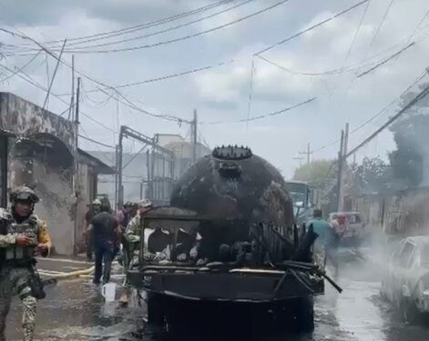 Explota pipa de gas en Morelos; deja heridos y severos daños materiales en Cuernavaca