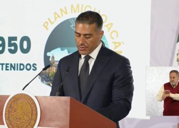 Harfuch destaca 950 detenciones y nuevo despliegue de seguridad en Michoacán