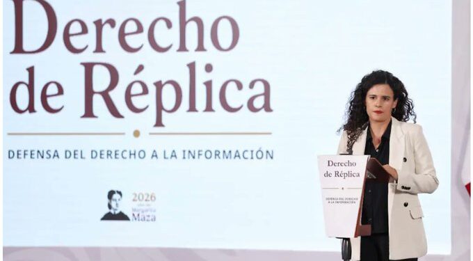 Luisa María Alcalde presenta lista de periodistas y políticos señalados por presunta red digital