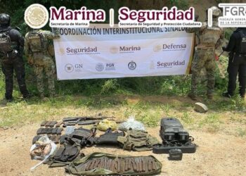 Operación Sable: Marina decomisa arsenal y destruye 49 explosivos en Concordia