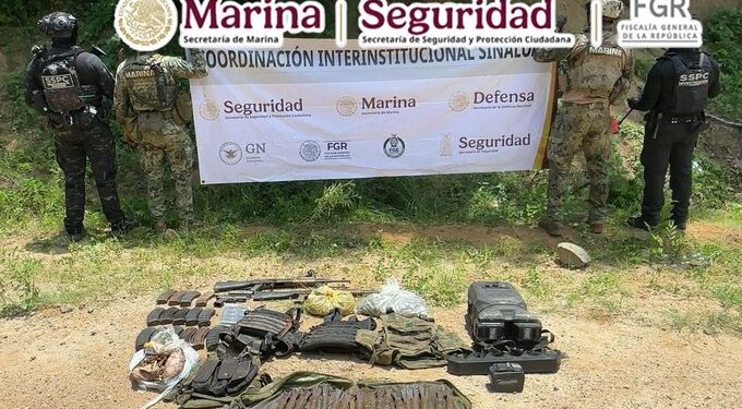 Operación Sable: Marina decomisa arsenal y destruye 49 explosivos en Concordia