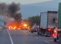 Michoacán se moviliza tras operativo federal: reportan bloqueos y vehículos incendiados