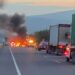 Michoacán se moviliza tras operativo federal: reportan bloqueos y vehículos incendiados