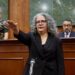 Tras licencia de Rocha Moya, Graciela Domínguez toma protesta como gobernadora interina