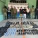 Operación Sable deja ocho detenidos y asegura 11 armas largas en Sinaloa