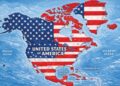 Trump comparte mapa sin explicación y muestra a México y Canadá bajo territorio estadounidense