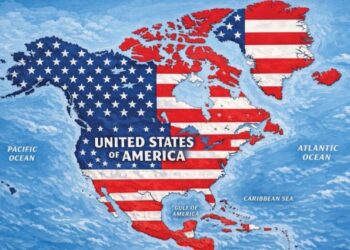 Trump comparte mapa sin explicación y muestra a México y Canadá bajo territorio estadounidense