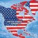Trump comparte mapa sin explicación y muestra a México y Canadá bajo territorio estadounidense
