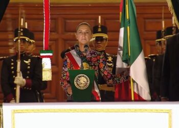 Sheinbaum destaca soberanía y libertad durante su segundo Grito de Independencia