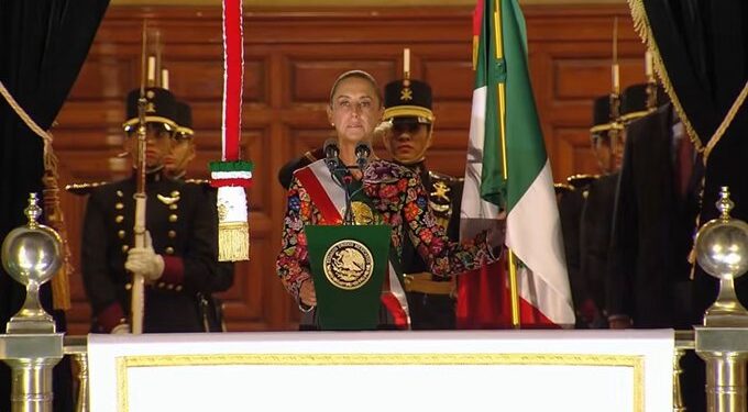 Sheinbaum destaca soberanía y libertad durante su segundo Grito de Independencia