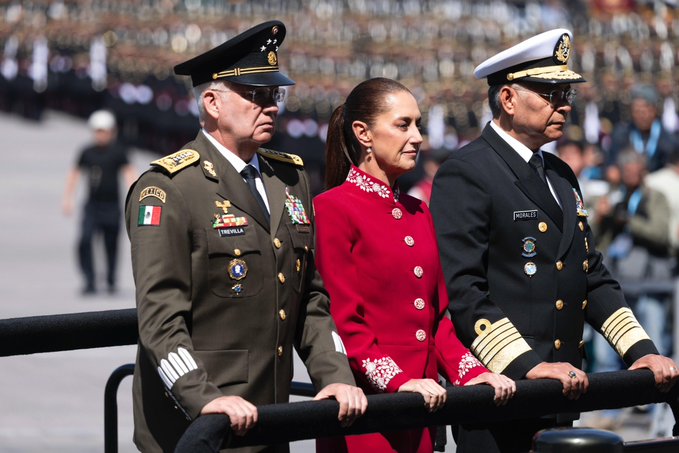 “México nunca se vende”: Sheinbaum destaca la soberanía durante desfile del 16 de septiembre