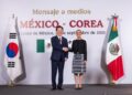 Sheinbaum recibe a Lee Jae-myung; México y Corea del Sur amplían cooperación bilateral