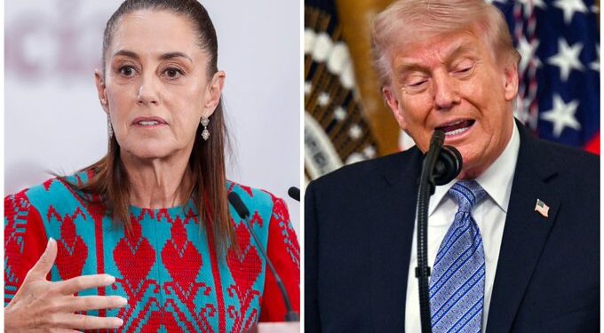 Trump y Sheinbaum hablan del T-MEC ante próximas negociaciones entre México y EU