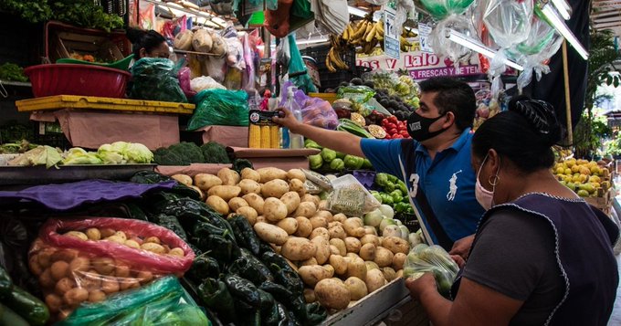 Inflación en México repunta en agosto; alcanza 3.26% por alza de alimentos
