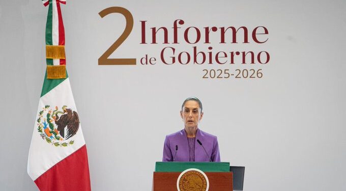 Sheinbaum presenta su Segundo Informe: destaca seguridad, bienestar, economía y grandes obras
