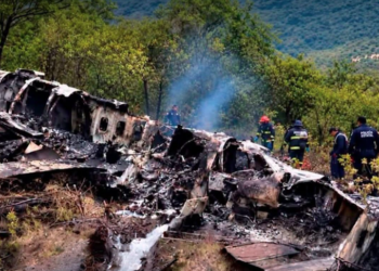 Fiscalía de Nayarit investiga posible atentado tras desplome de avioneta usada por Navarro