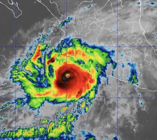 Huracán Simón y tormenta Rachel: alertan por lluvias intensas y oleaje elevado