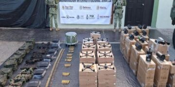 Operativos en El Rosario, Culiacán y Concordia dejan decomisos de armas y explosivos