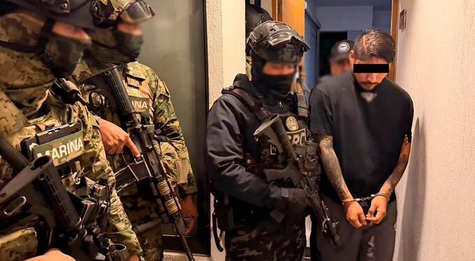 Capturan a ‘El Cromo’, señalado por encabezar grupo criminal aliado del CJNG
