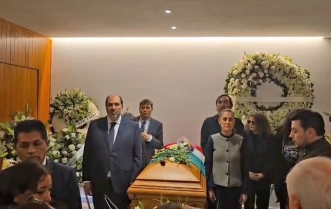 Sheinbaum y líderes mundiales rinden homenaje a Cuauhtémoc Cárdenas