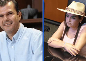 Juan Manzo y Grecia Quiroz se confrontan mientras exigen esclarecer el asesinato de Carlos Manzo