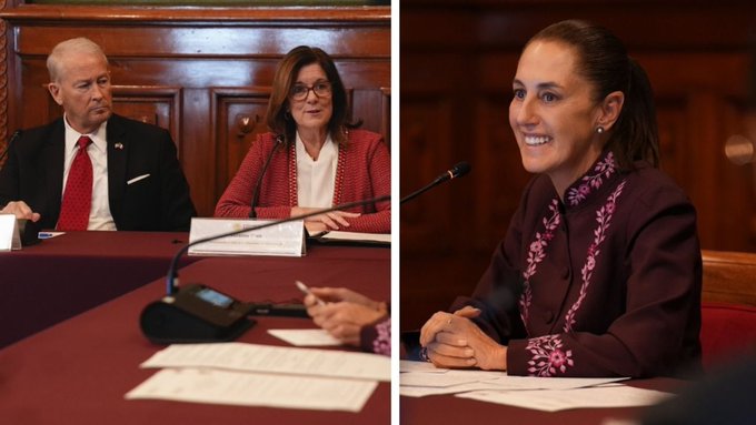 Sheinbaum y embajador de EU buscan fortalecer inversiones en medio de polémica por soberanía