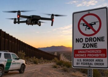 Drones bajo vigilancia: Trump impone nuevas restricciones en la frontera con México